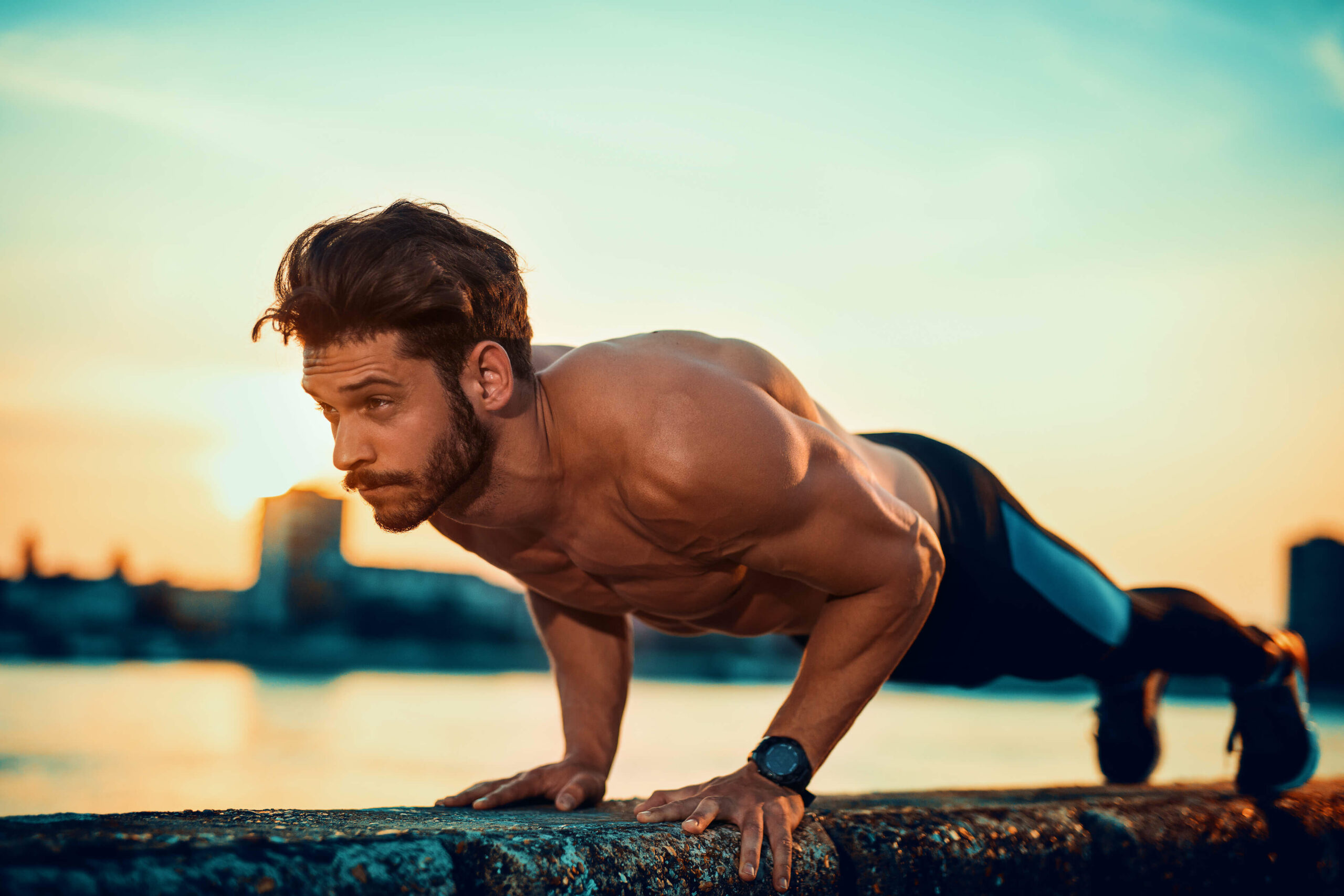 Sportbekleidung und Fitness Outfits