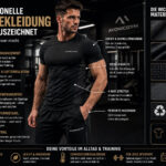 funktionelle Sportbekleidung Herren